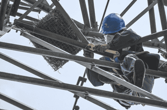 桿塔防鳥籠，實現電網與鳥類的雙贏