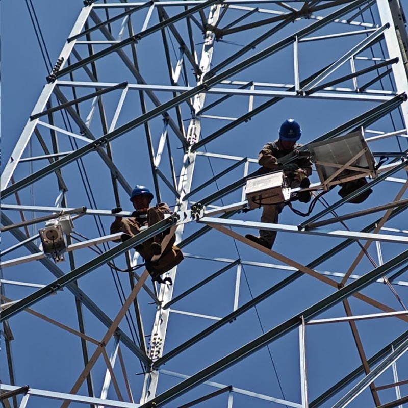 2026.04.08 輸電線路在線監測裝置（AI球機）  設備安裝